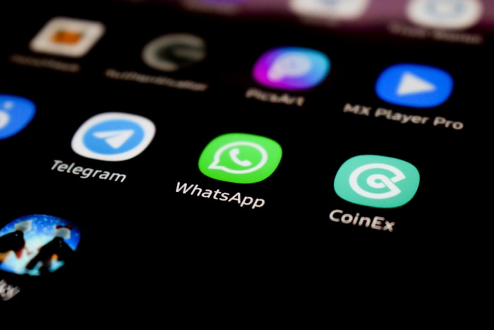 WhatsApp conversation on mobile phone