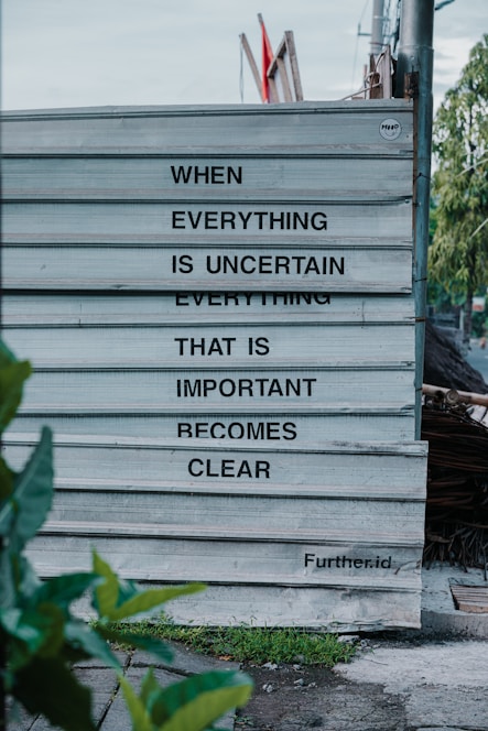 a sign that is on the side of a building