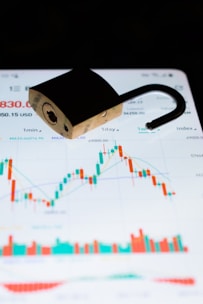 a close up of a small device on a table