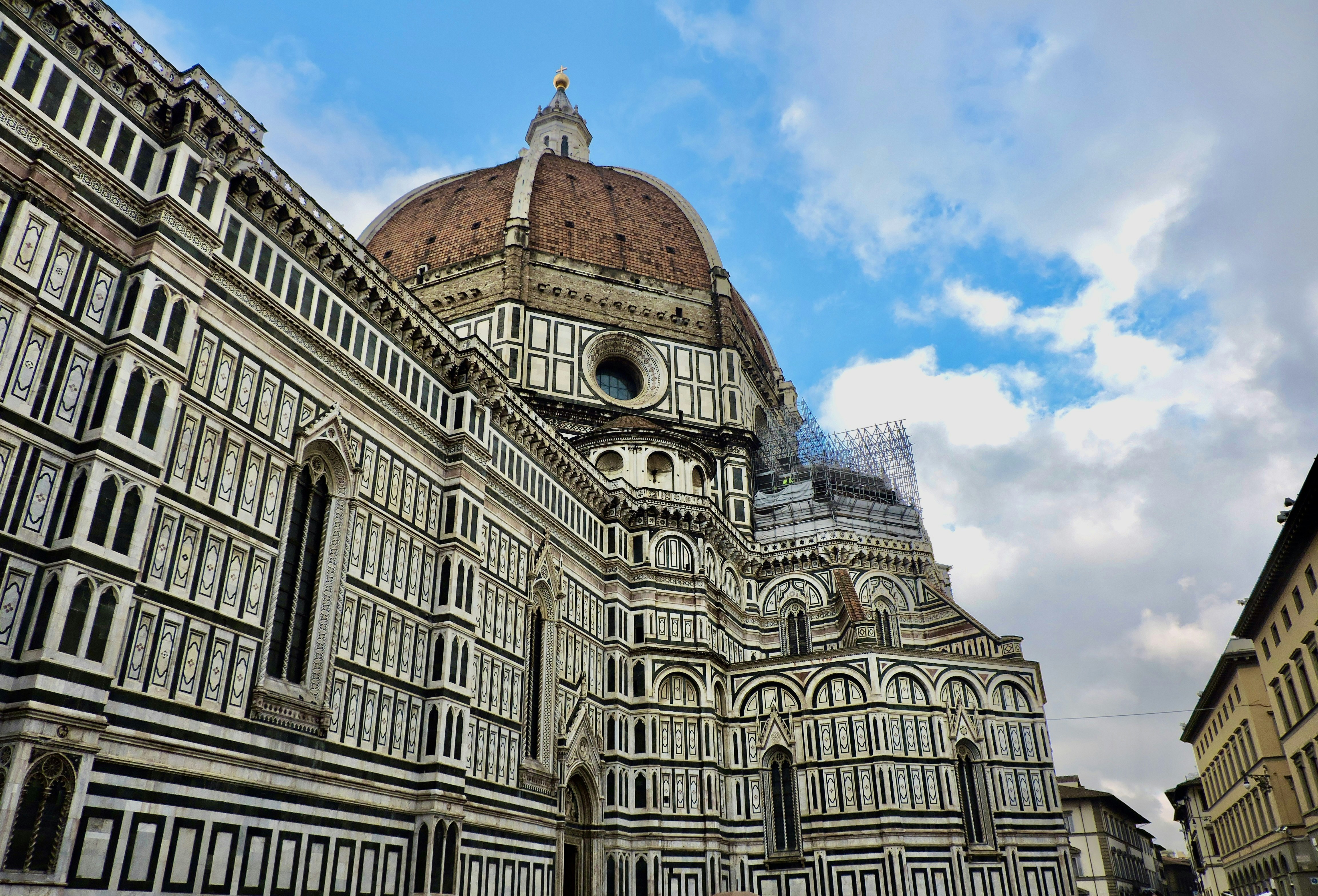 a large building with a dome on top of it