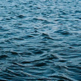 a large body of water with waves on it
