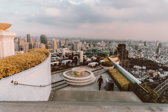 bangkok rooftop bars: bangkok nightlife area