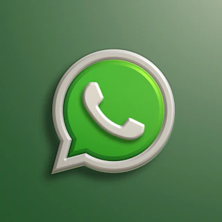 a green icon with a phone on it