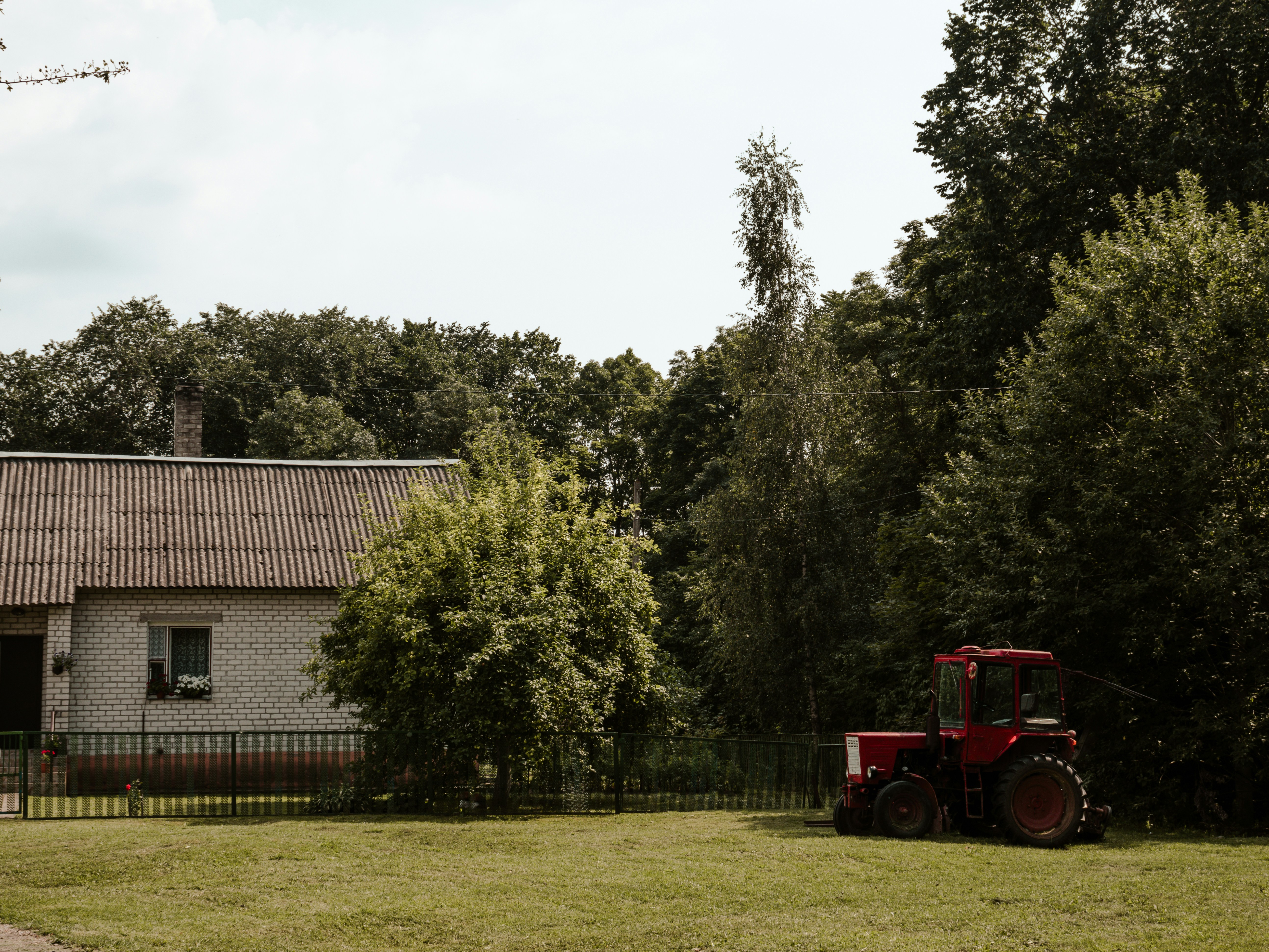 Belarus agricultural landscape