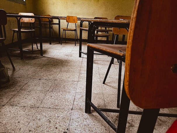 A serene classroom environment at Elmhurst Christian Academy.