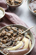 Granola con frutos secos y chocolate - Free Food Fitness Piñas