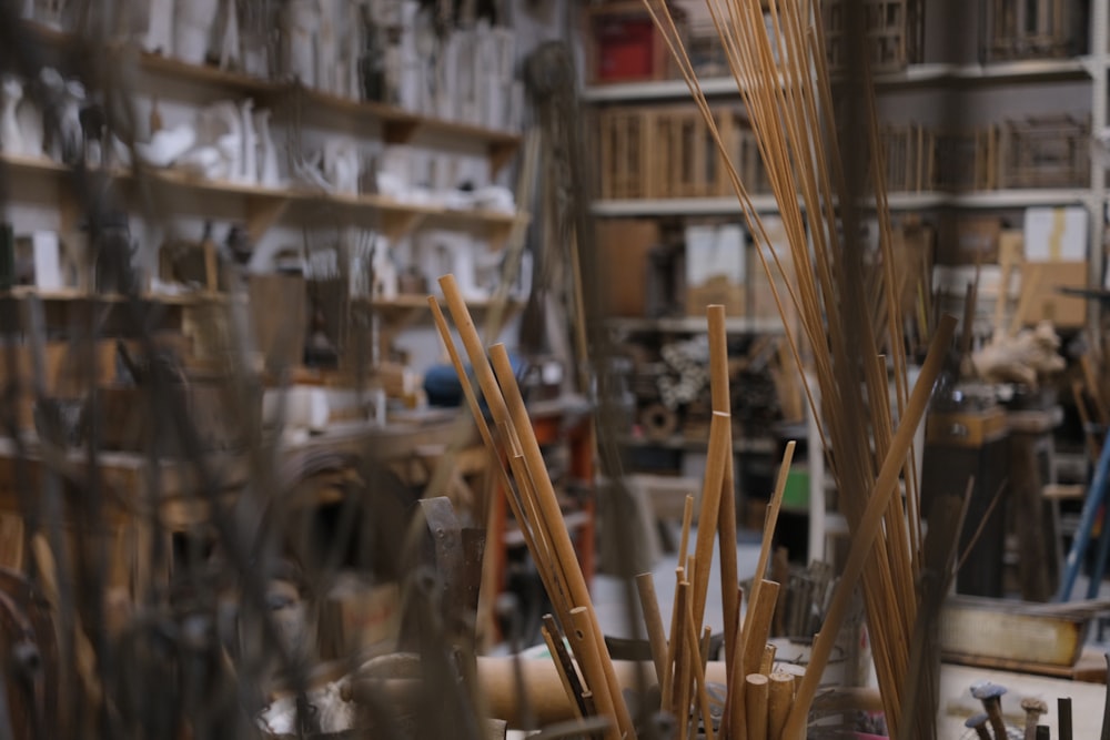 a room filled with lots of different types of tools