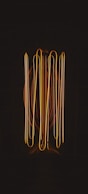 a black background with a bunch of orange lights