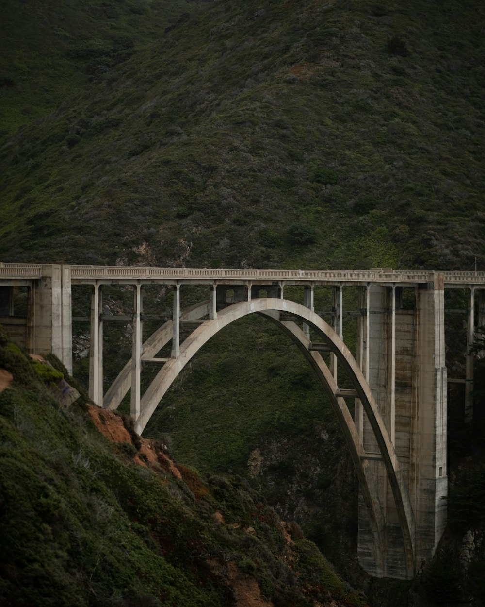 a large bridge over a large body of water