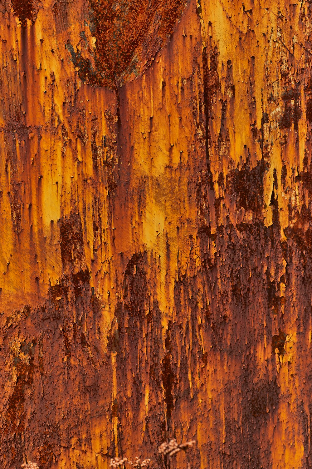 a close up of a rusted metal surface