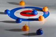 a group of balls sitting on top of a table