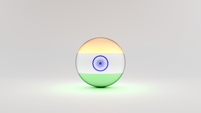 A graphic illustrating the export process from India.