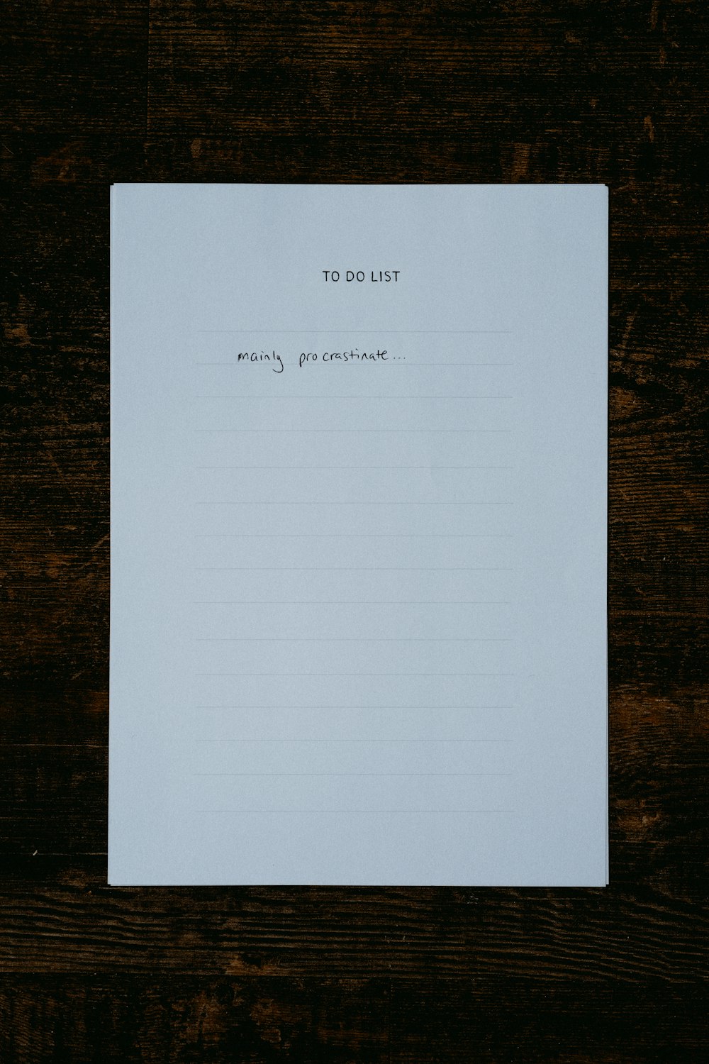 a piece of paper with writing on it
