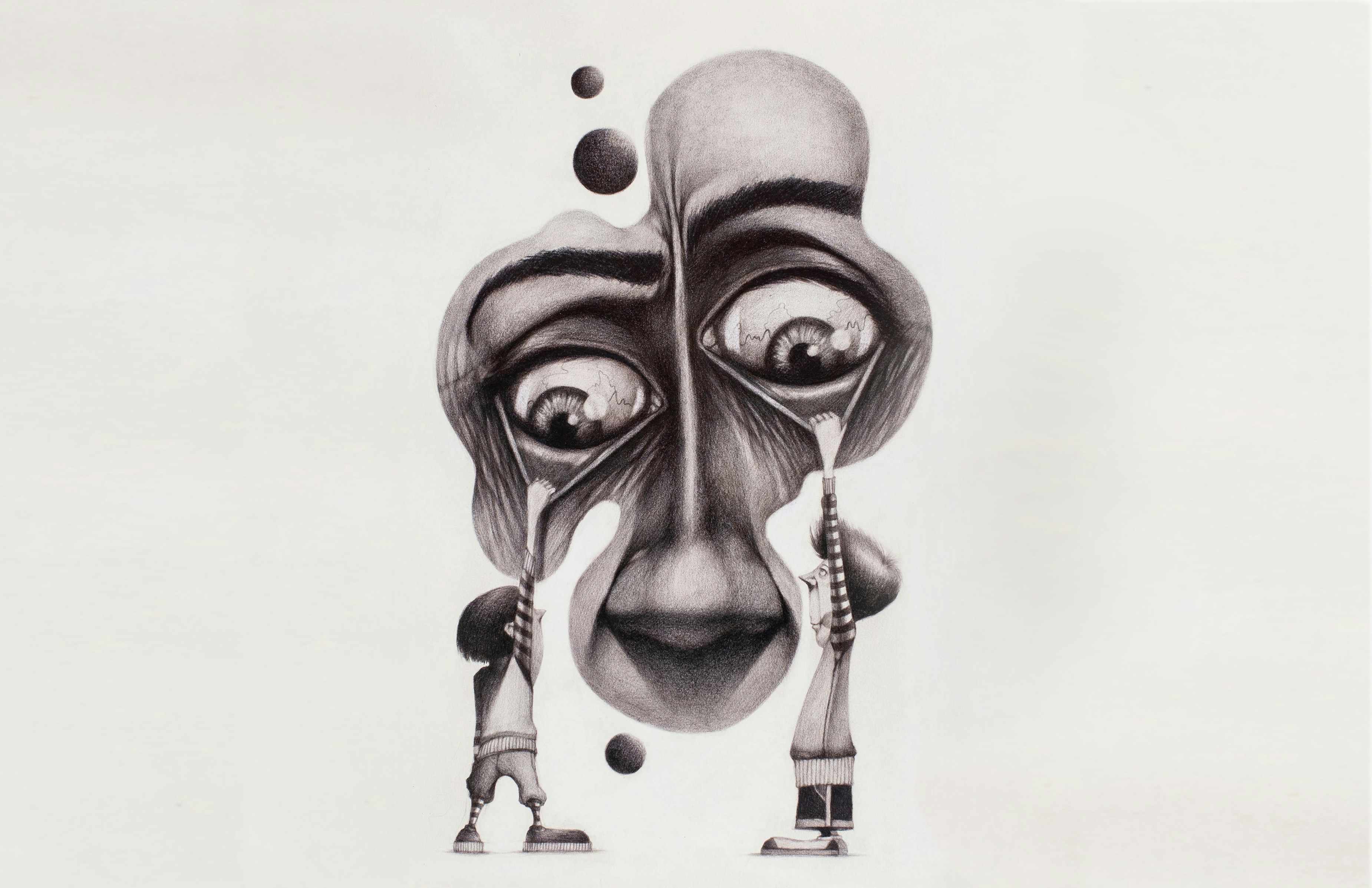 눈과 코가있는 얼굴의 연필 그림 사진 – Unsplash의 무료 검정 이미지, image size:3000x1941