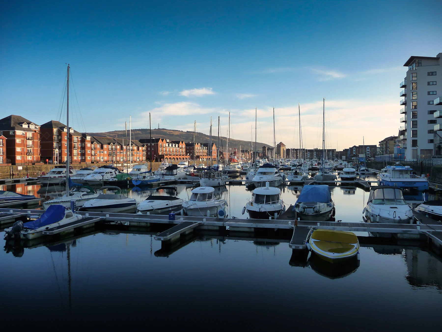 Swansea Marina and waterfront