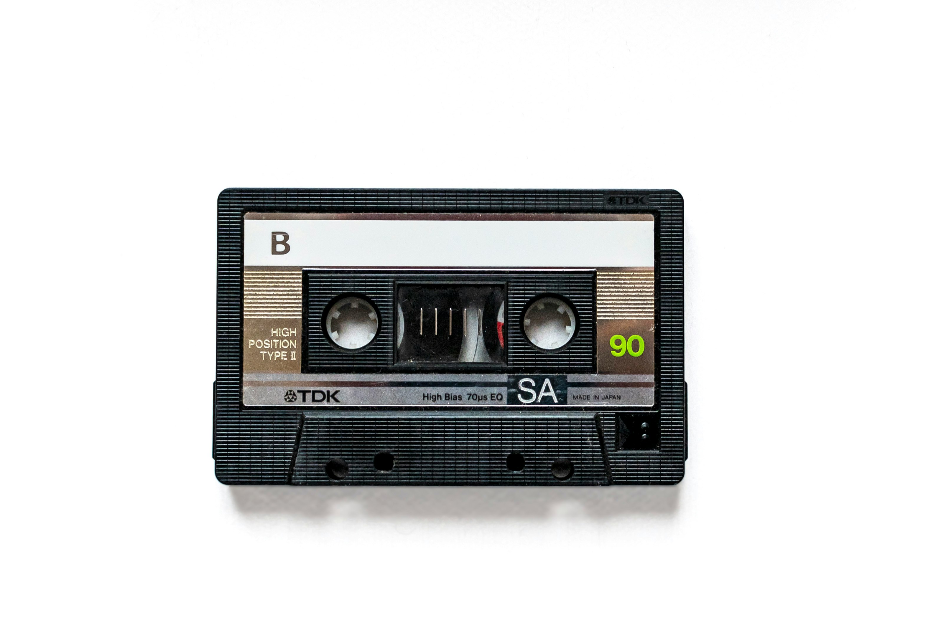 old school cassette with style