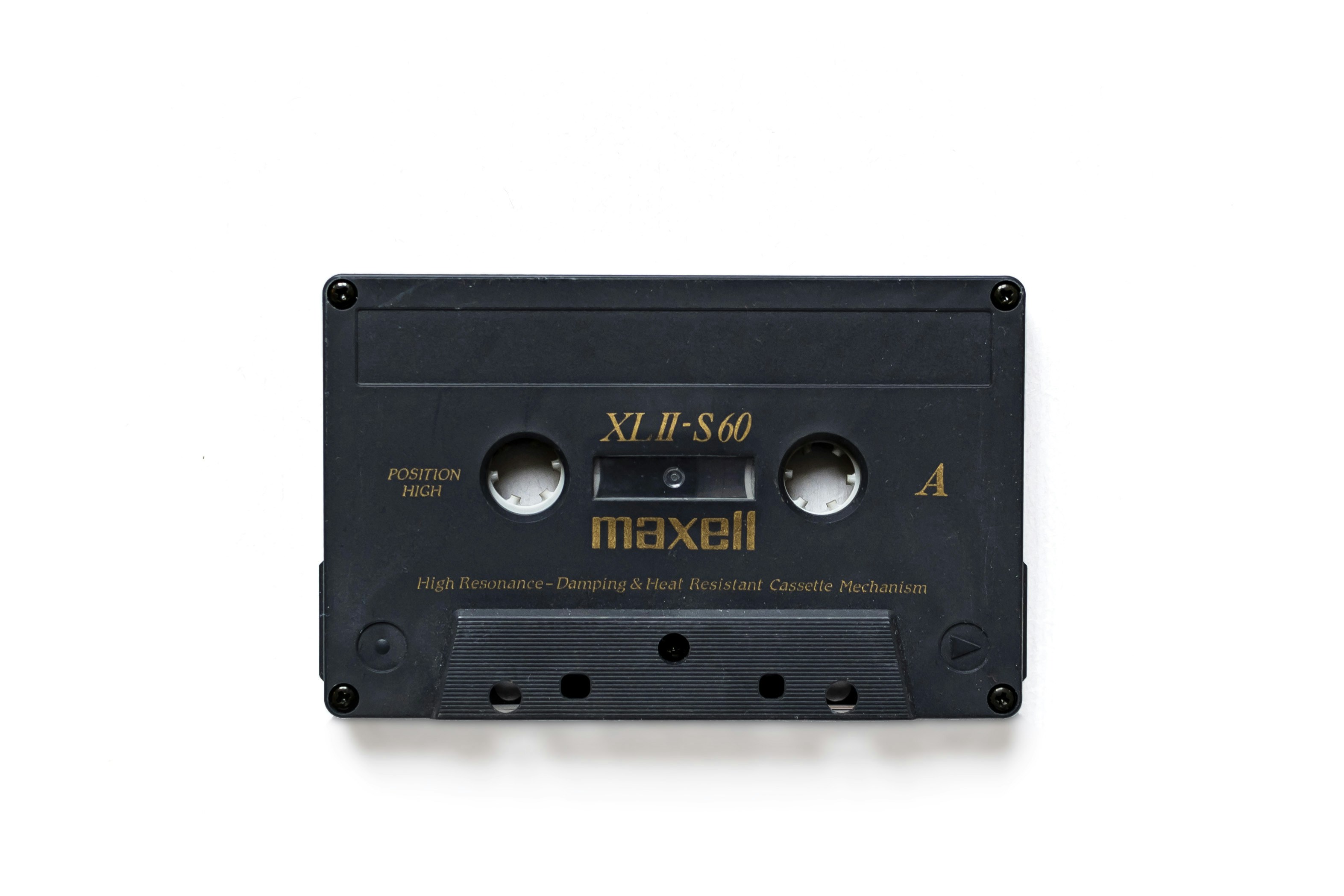 old school cassette with style