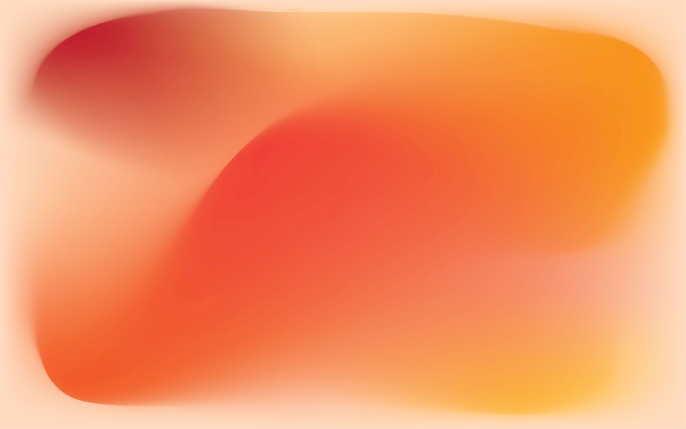 a blurry orange and yellow background with a white border