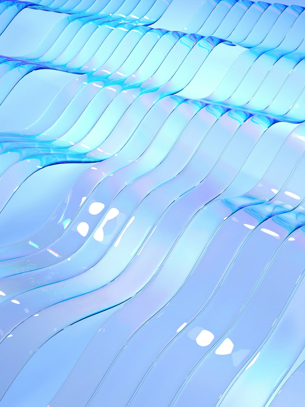 a close up of a blue abstract background