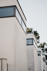 a couple of buildings that are next to each other