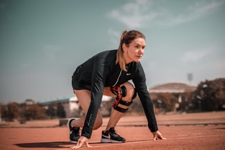 mujer con lesion de ACL rehabilitación 
