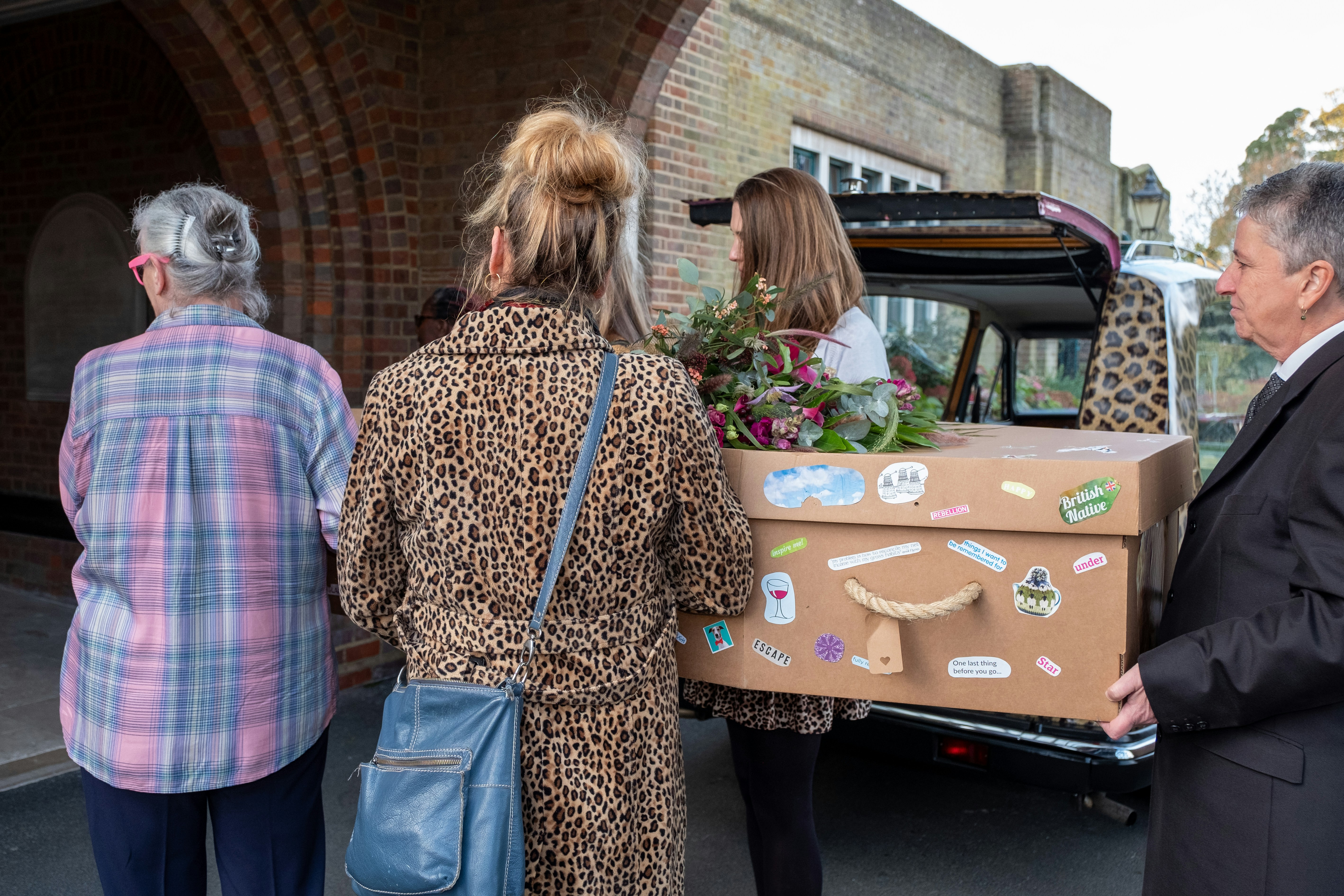 a group of people standing next to each other
