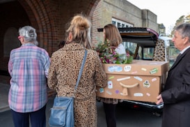 a group of people standing next to each other
