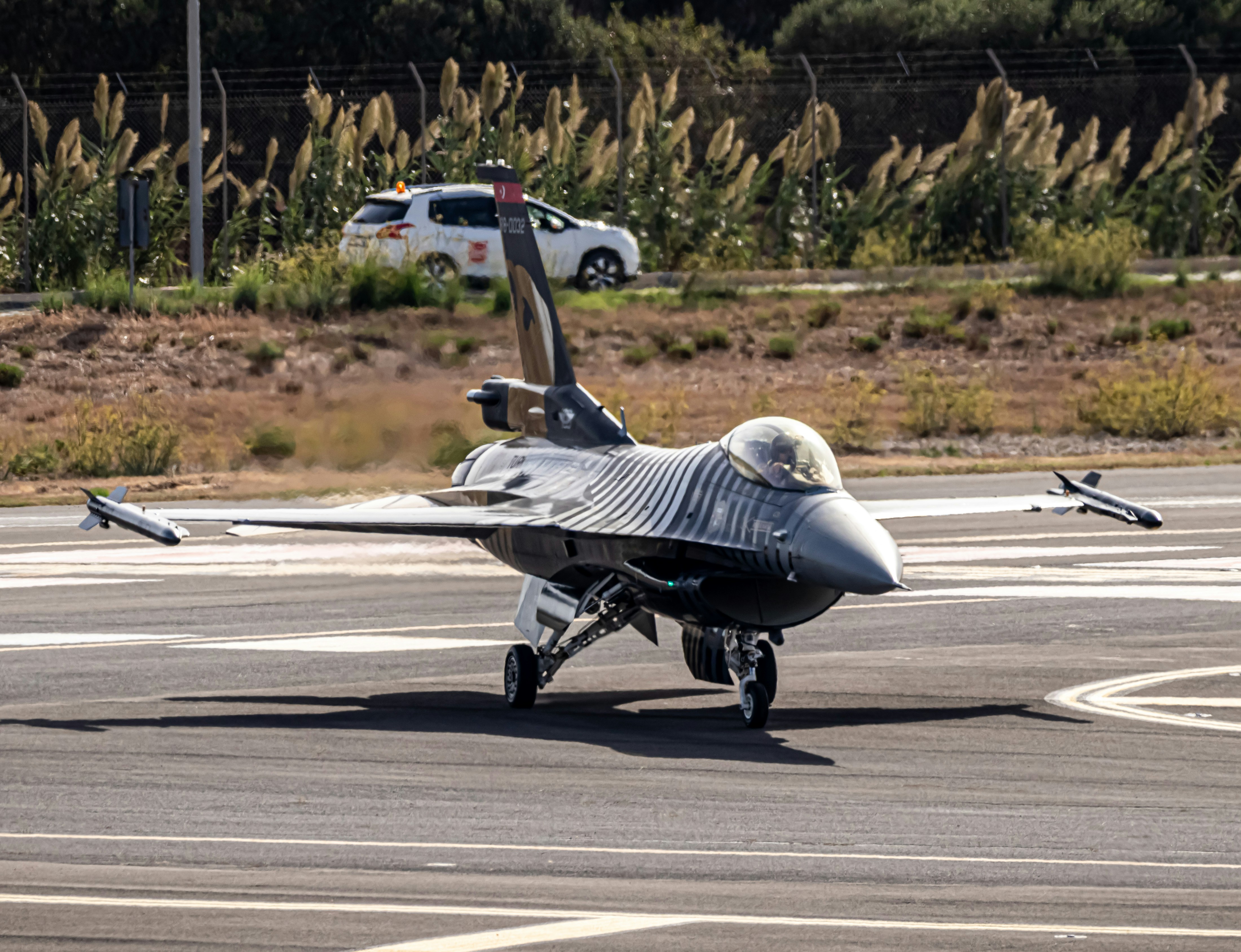 a silver jet sitting on top of an airport runway, Soloturk texing on the runway to perform at malta international airport</p><p>*sigma 150-600</p><p>*Canon 80d</p><p>*ISO 200</p><p>ant donations would be great 👍 