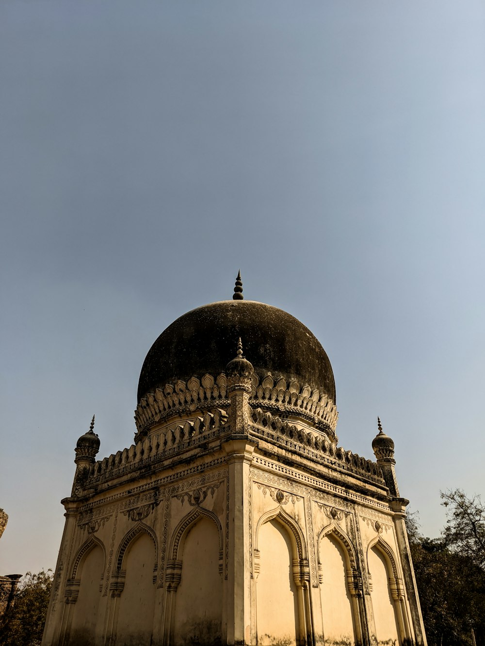 a large building with a dome on top of it