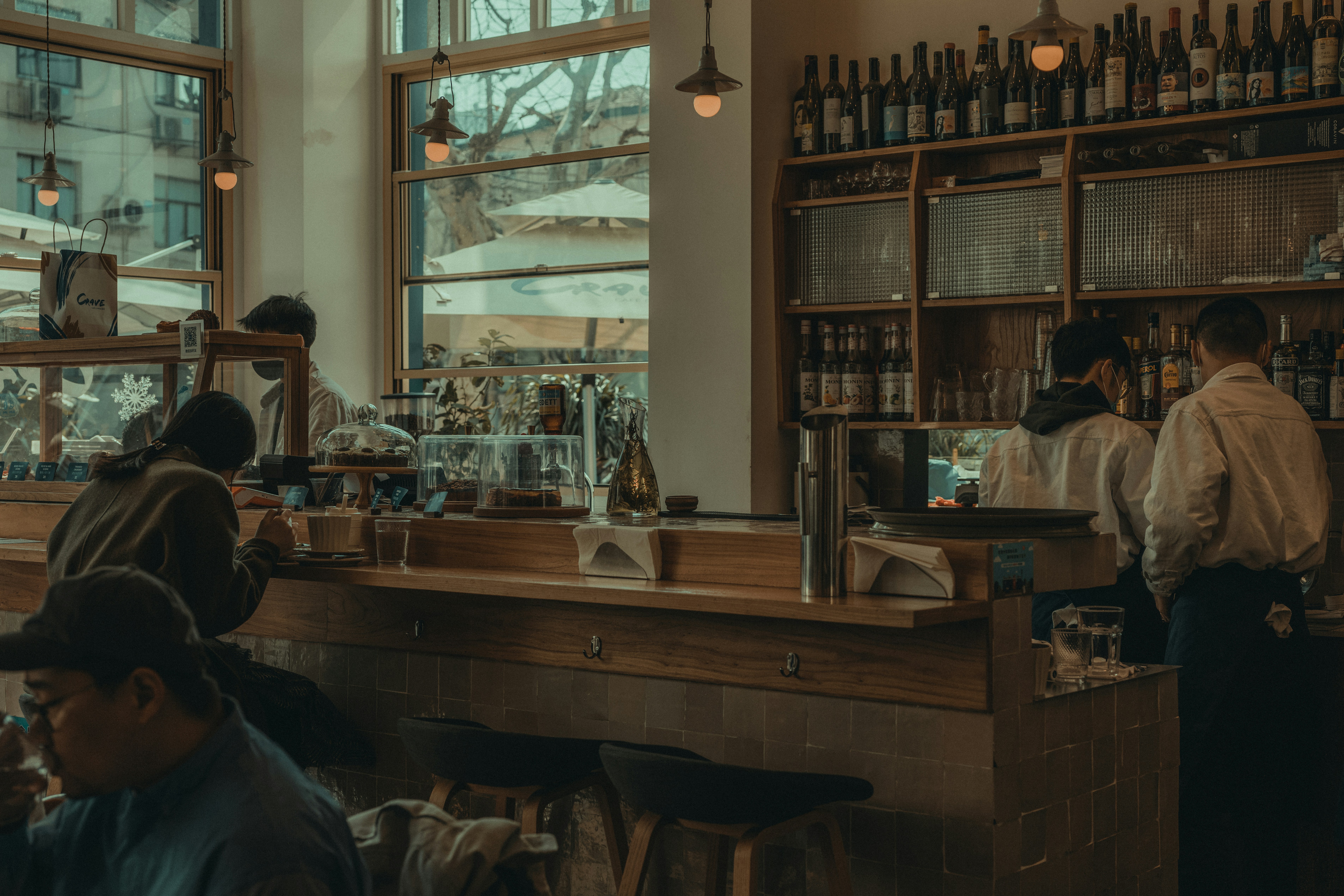 Café bar brasserie