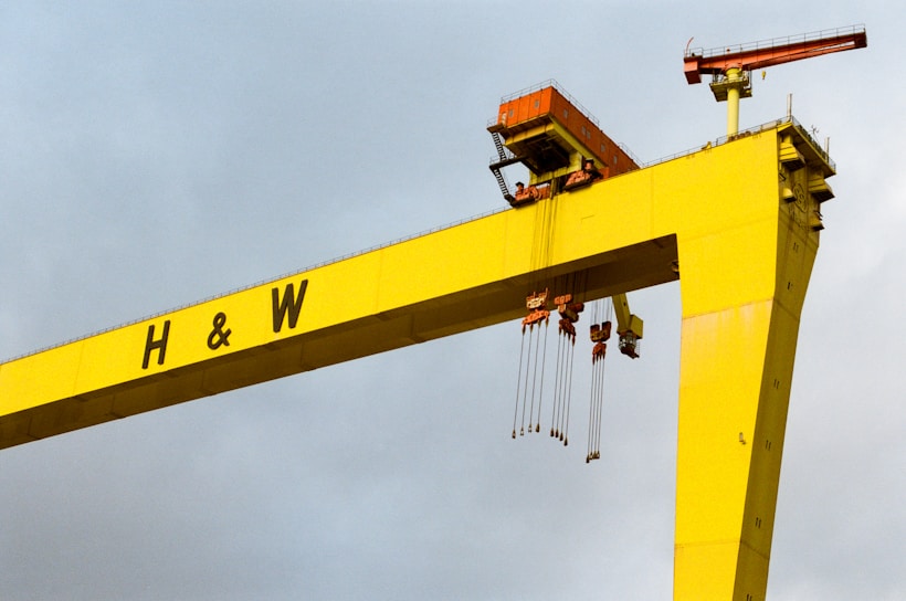 Harland and Wolff cranes east belfast