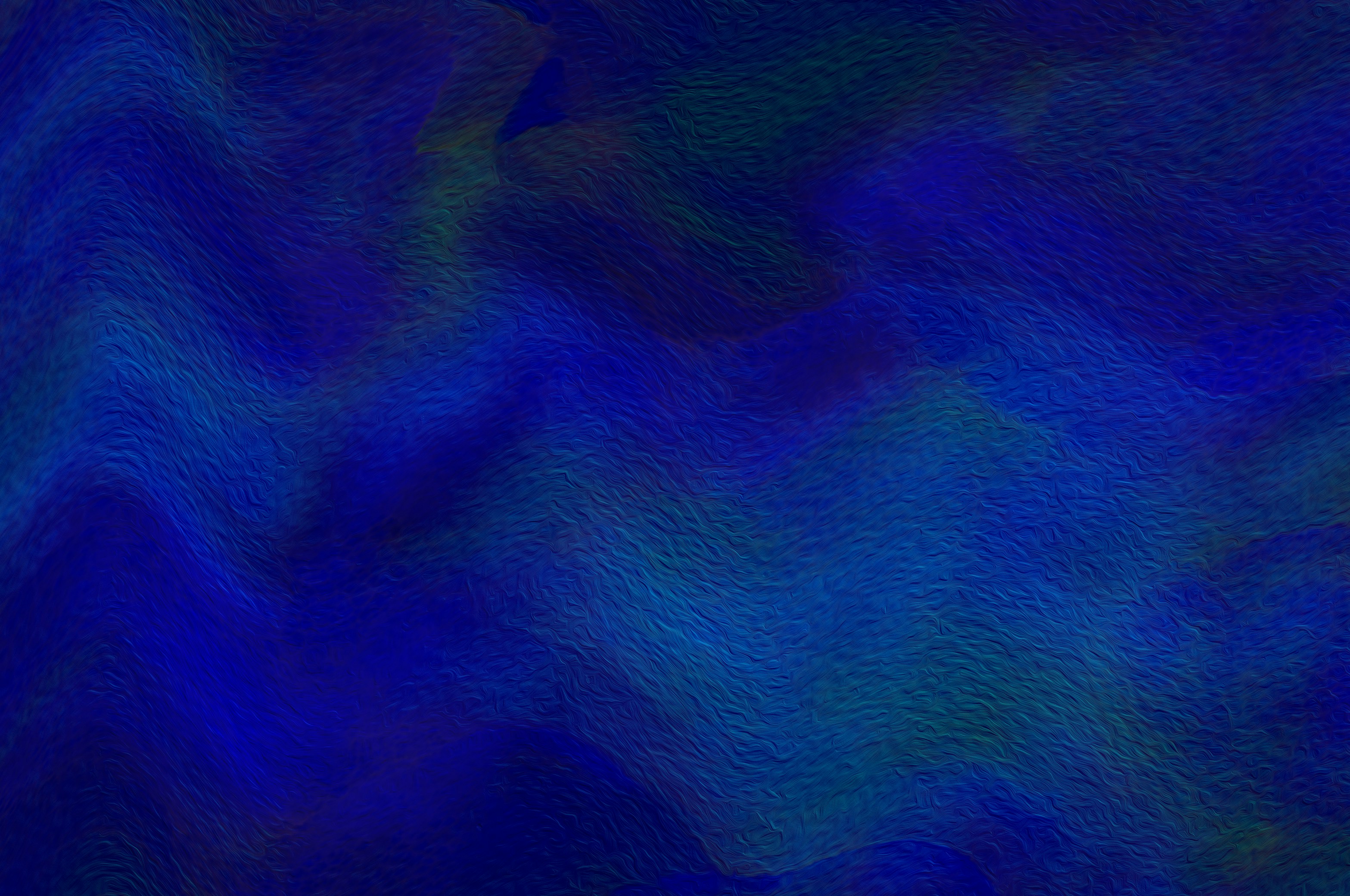 Un fond bleu et vert avec des lignes ondulées