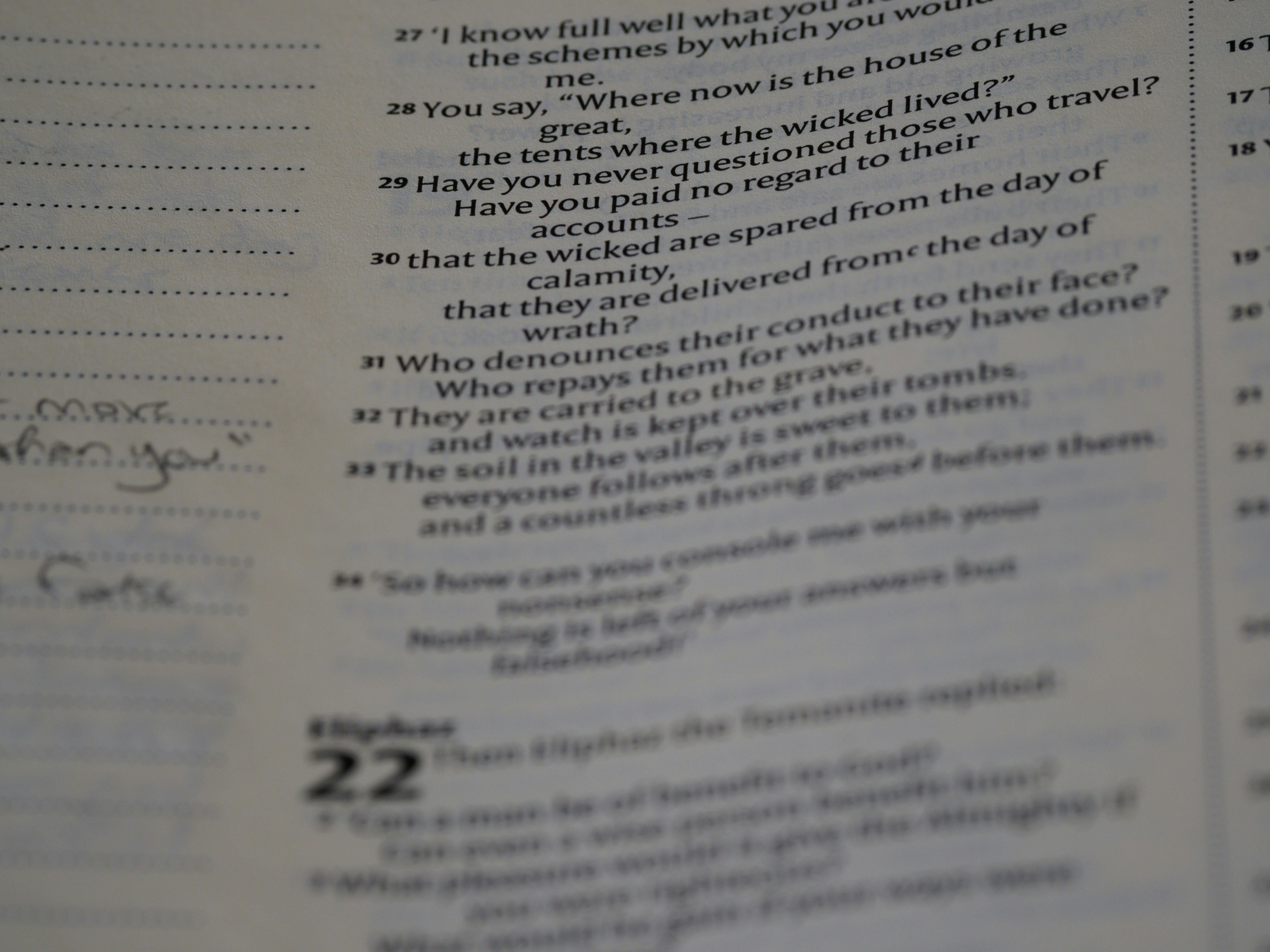 a close up of a book with text on it
