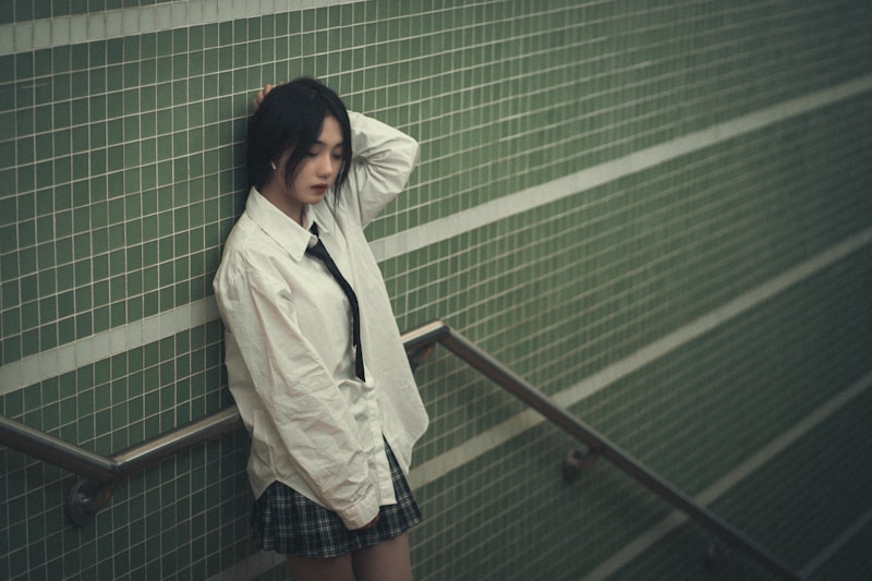 Pose sensuelle style K-pop