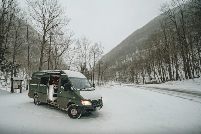 Mercedes-Benz Sprinter em estrada