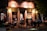 A lively atmosphere at Melos Latin Fusion with guests enjoying tapas.