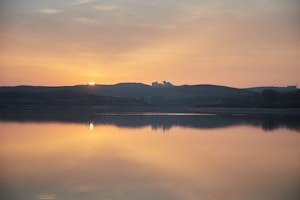 Sunset Landscape Art