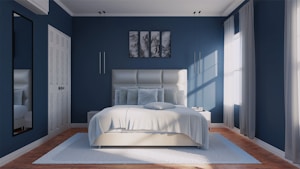 Dark Wood Bedframe