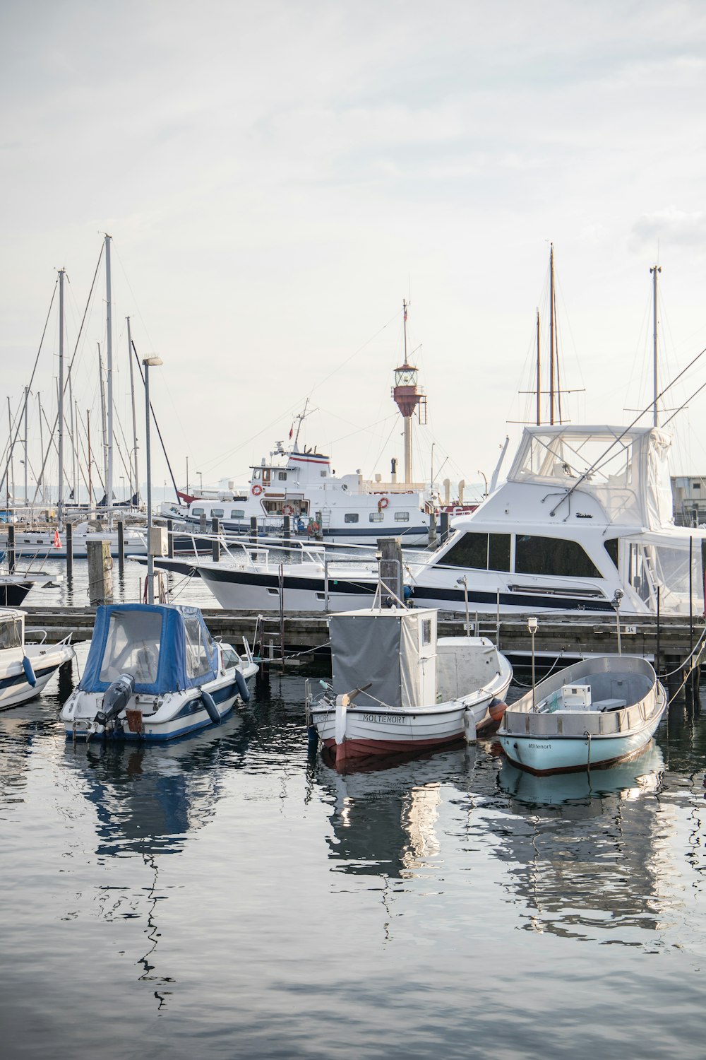 a bunch of boats that are in the water