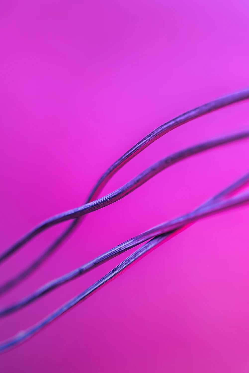 copper coils glowing