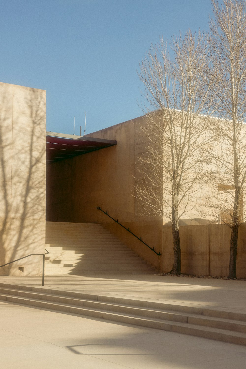 a building with steps leading up to it