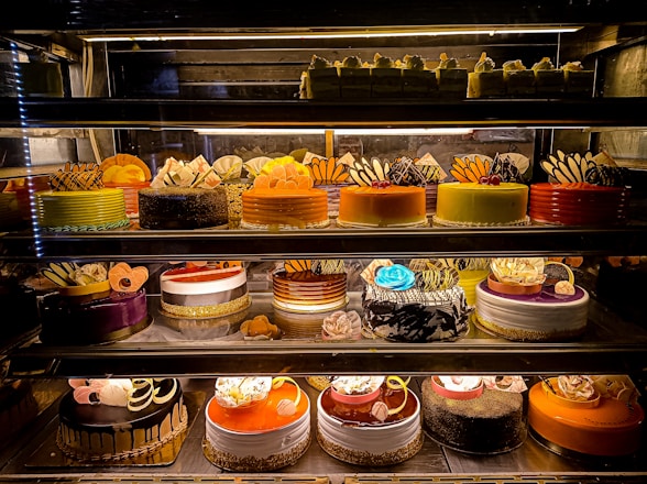 A beautifully decorated cake showcasing various flavors and designs.