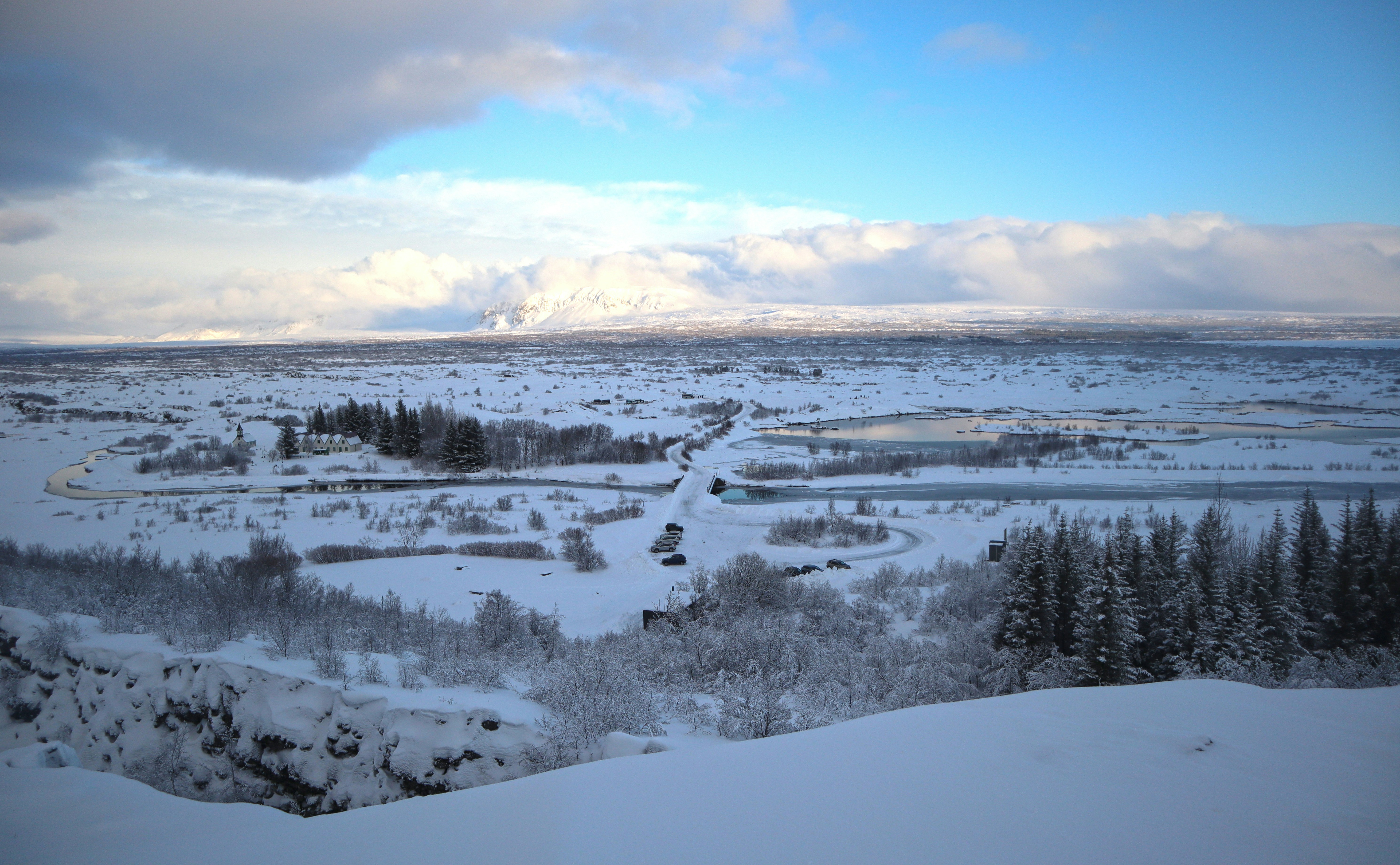 An Icelandic landscape