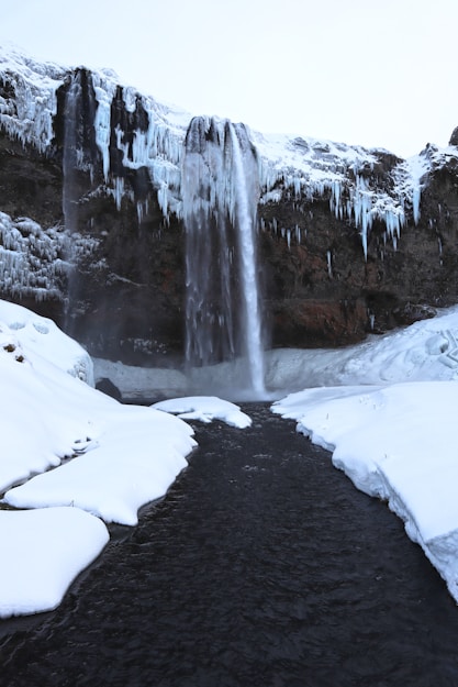 Seljalandsfoss waterfall Iceland
