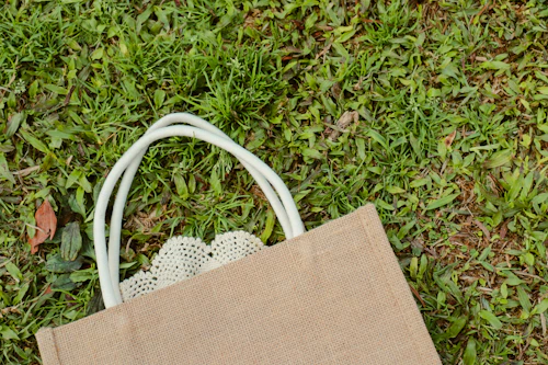 Jute tote bag
