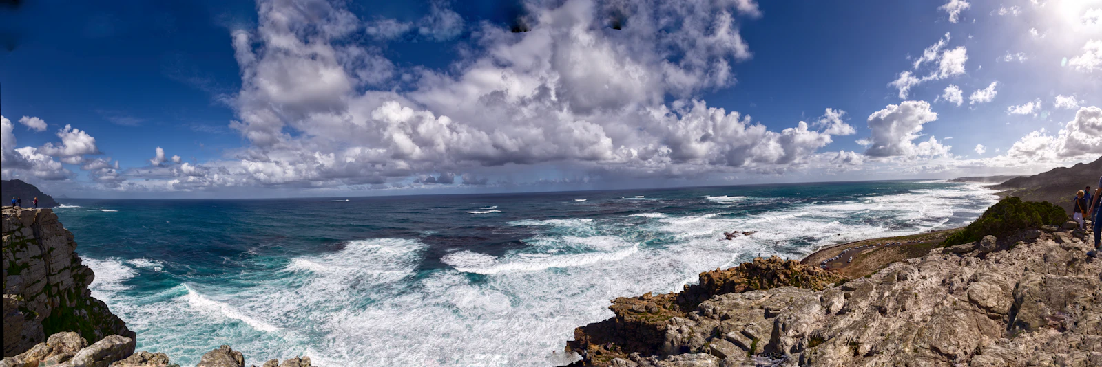 Sea cliffs at Cape Point on the Cape Peninsula