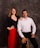 a man and a woman posing for a picture