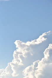 a plane flying in the sky with a lot of clouds