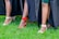A satisfied customer showcasing her new shoes from agrilo.