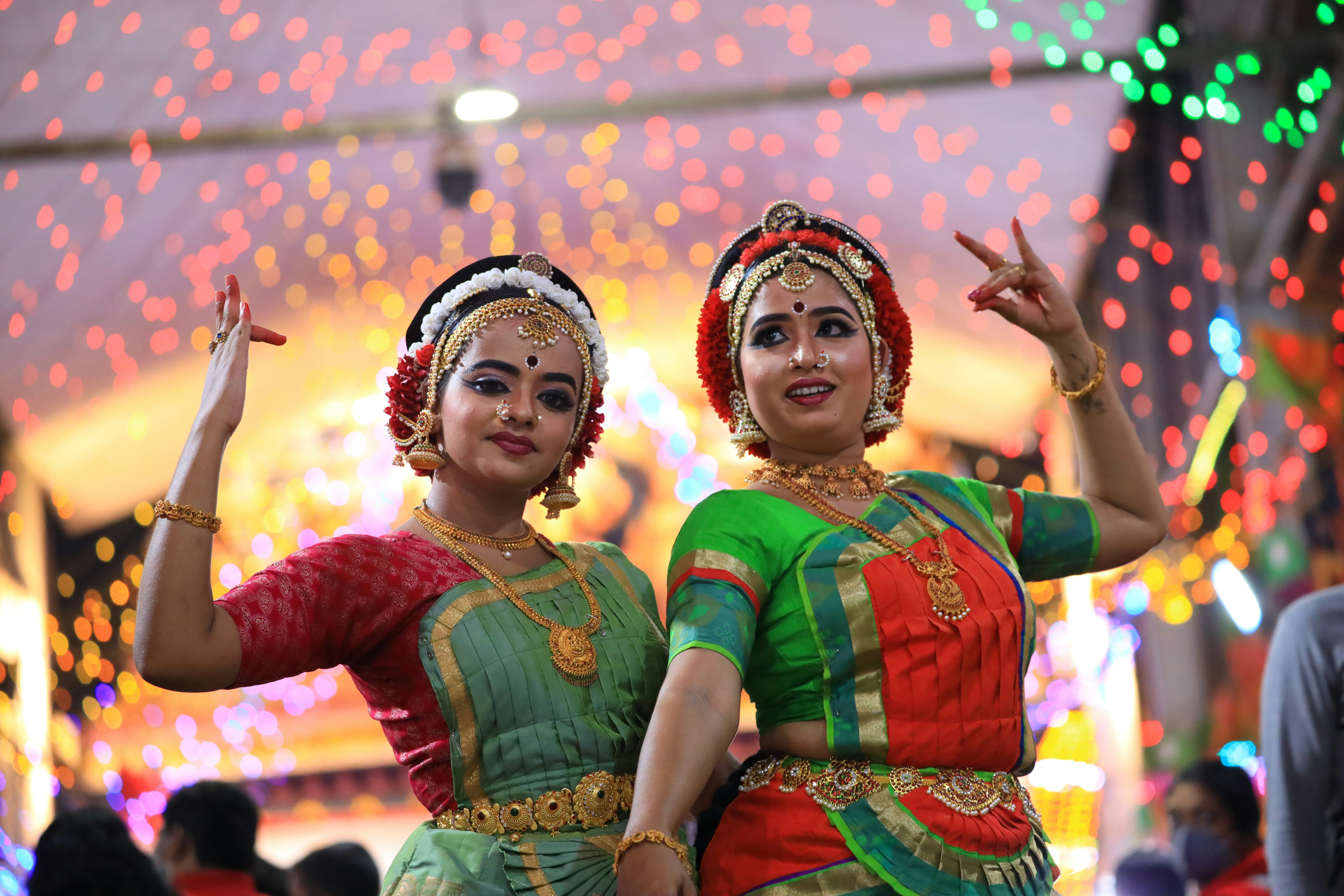 Classic Dancer performs at Attukal Bhagavathi Temple, Thiruvananthapuram